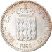 Coin, Monaco, Rainier III, 10 Francs, 1966, EF(40-45), Silver, KM:146