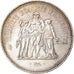Coin, France, Hercule, 50 Francs, 1977, Paris, EF(40-45), Silver, KM:941.1