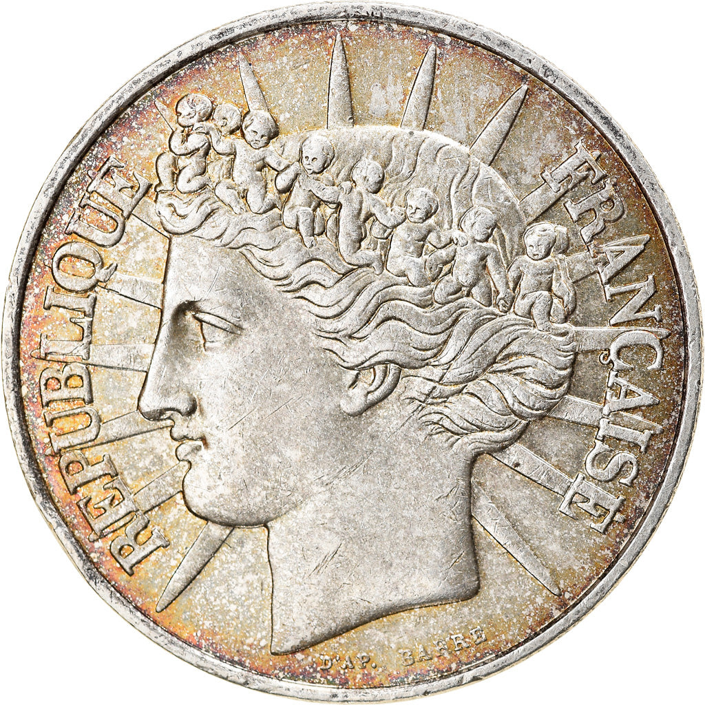 Coin, France, Fraternité, 100 Francs, 1988, EF(40-45), Silver, KM:966