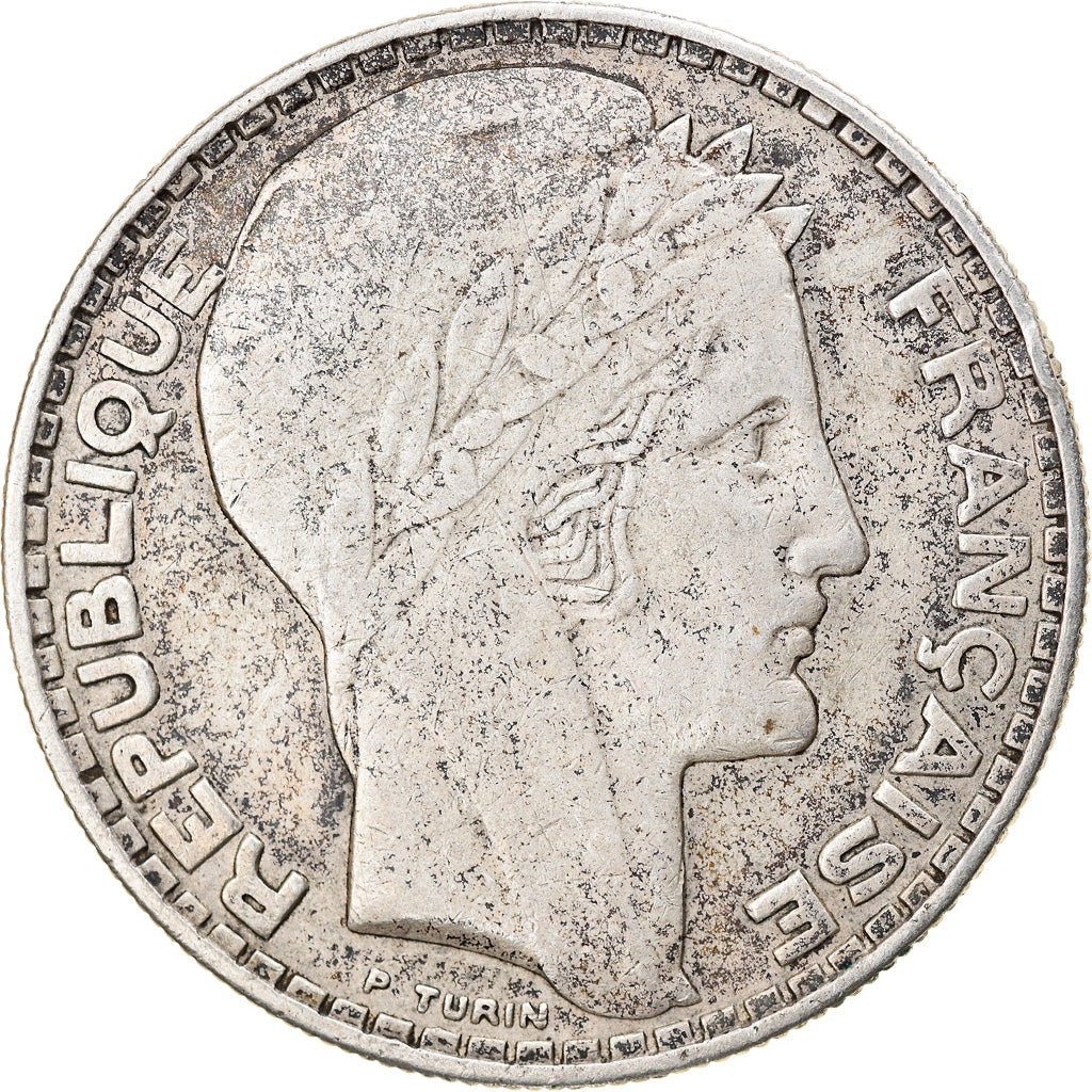 Monnaie, France, Turin, 20 Francs, 1933, Paris, TTB, Argent, Gadoury:852, KM:879