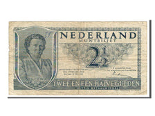 Netherlands, 2 1/2 Gulden, 1949, VF(20-25), AAG