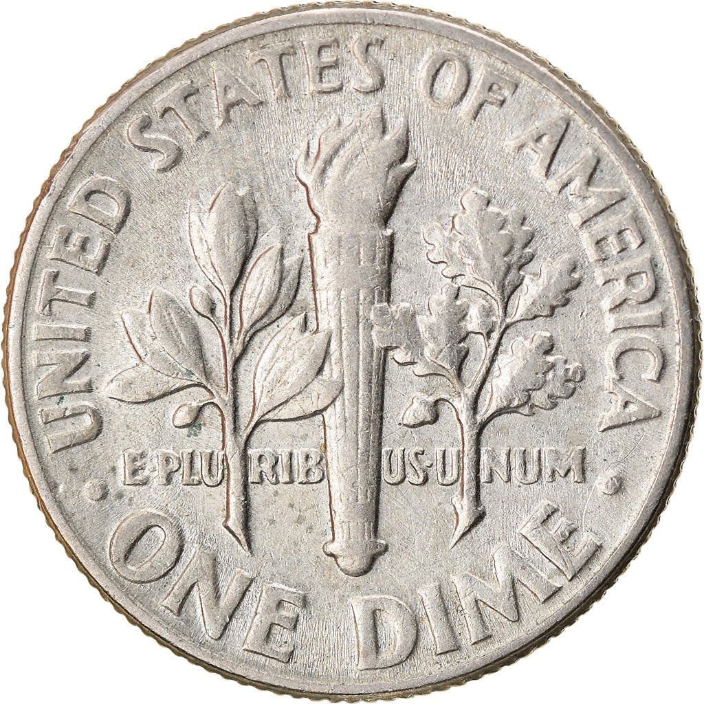 Moneta, Stati Uniti, Roosevelt Dime, Dime, 1971, U.S. Mint, Denver, BB, Rame