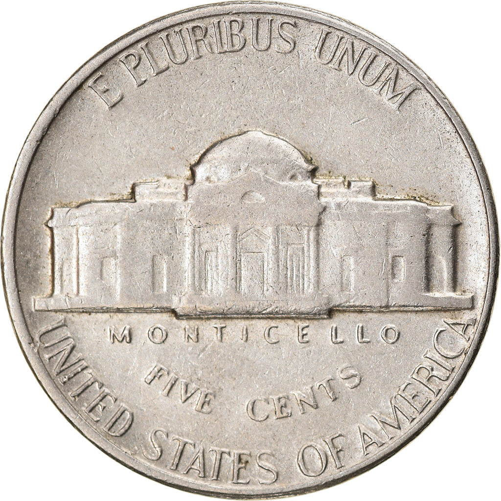 Münze, Vereinigte Staaten, Jefferson Nickel, 5 Cents, 1969, U.S. Mint, Denver