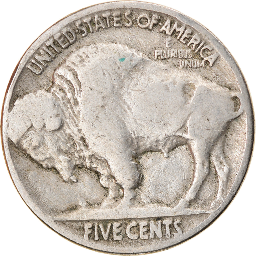 Moneta, USA, Buffalo Nickel, 5 Cents, 1934, U.S. Mint, Philadelphia, VF(20-25)