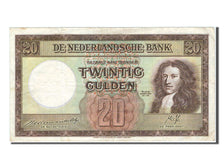 Banconote, Paesi Bassi, 20 Gulden, 1945, BB