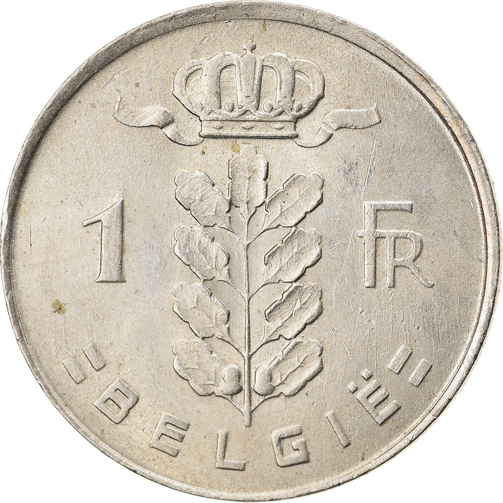 Coin, Belgium, Franc, 1950, AU(50-53), Copper-nickel, KM:143.1