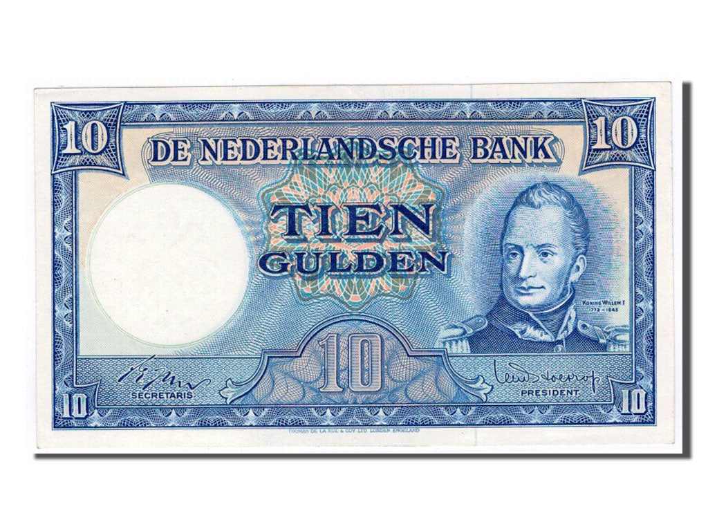 Paesi Bassi, 10 Gulden, 1949, SPL+