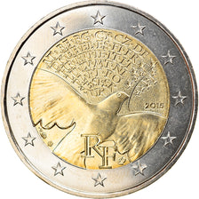 Francja, 2 Euro, 2015, Paris, BU, MS(65-70), Bimetaliczny, Gadoury:20., KM:New