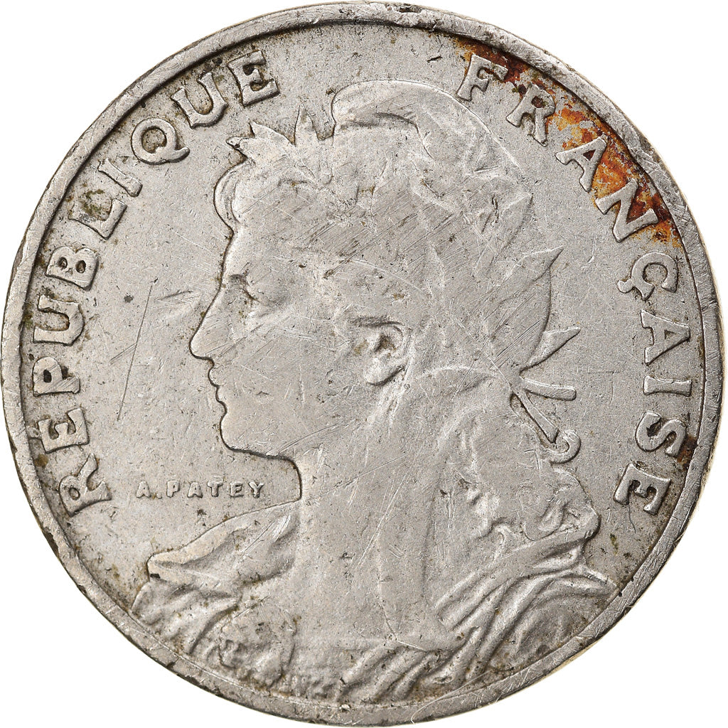 Münze, Frankreich, Patey, 25 Centimes, 1903, Paris, S, Nickel, KM:855