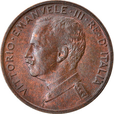 Coin, Italy, Centesimo, 1917, AU(50-53), Cuivre, KM:40
