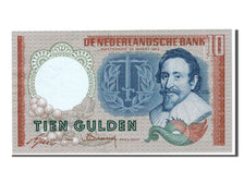 Netherlands, 10 Gulden, 1953, KM #85, UNC(63), BWT