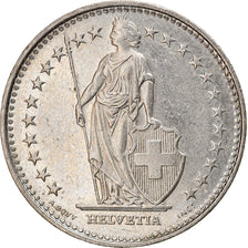 Coin, Switzerland, Franc, 1994, Bern, EF(40-45), Copper-nickel, KM:24a.3