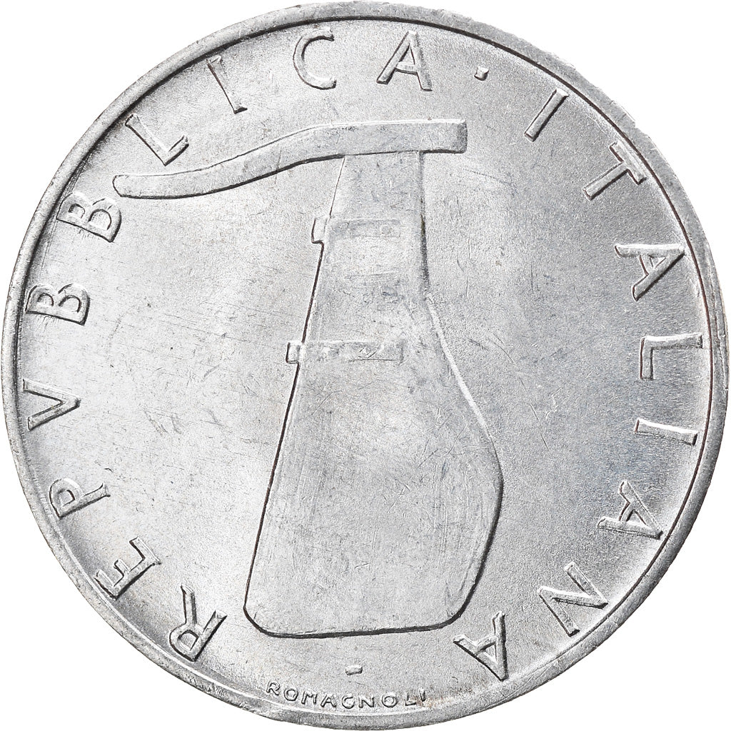 Moneda, Italia, 5 Lire, 1978, Rome, MBC+, Aluminio, KM:92