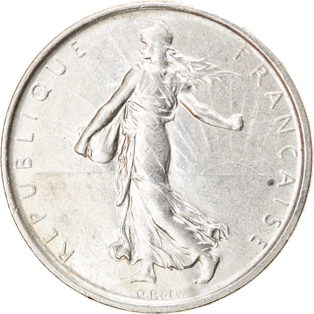 Coin, France, Semeuse, 5 Francs, 1963, Paris, EF(40-45), Silver, KM:926