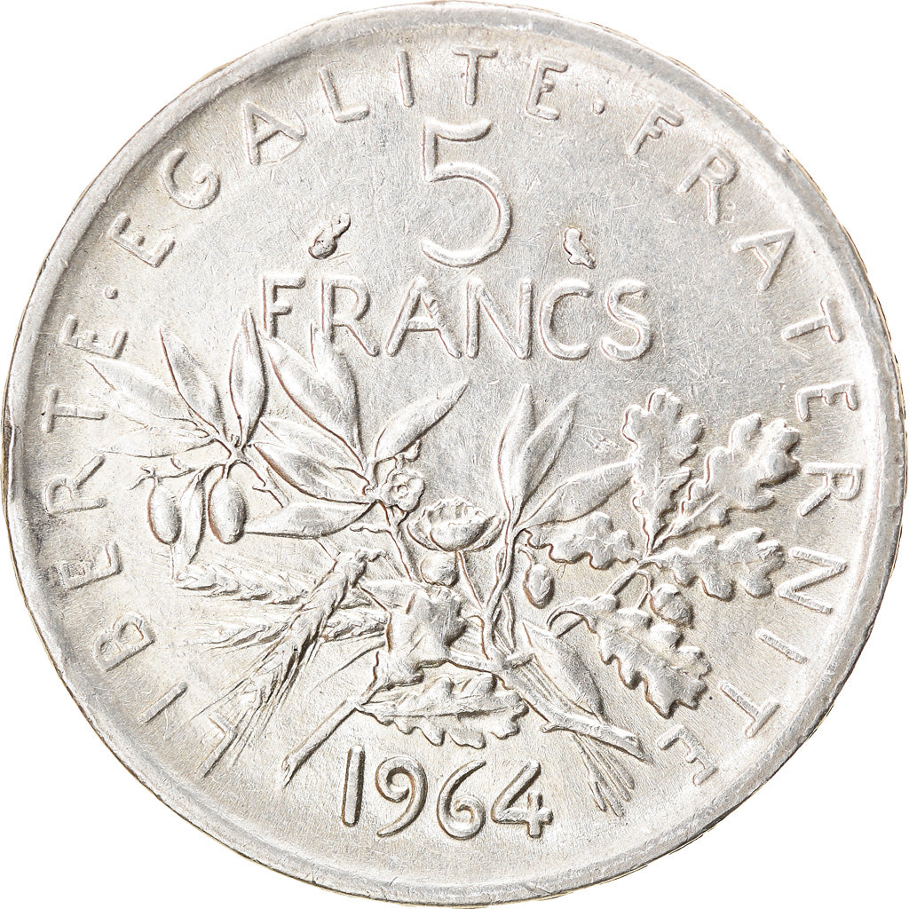 Monnaie, France, Semeuse, 5 Francs, 1964, Paris, TTB, Argent, Gadoury:770