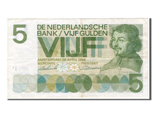 Billet, Pays-Bas, 5 Gulden, 1966, TTB