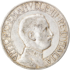 Coin, Italy, Vittorio Emanuele III, Lira, 1913, Rome, VF(30-35), Silver, KM:45