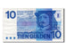 Billet, Pays-Bas, 10 Gulden, 1968, TTB+