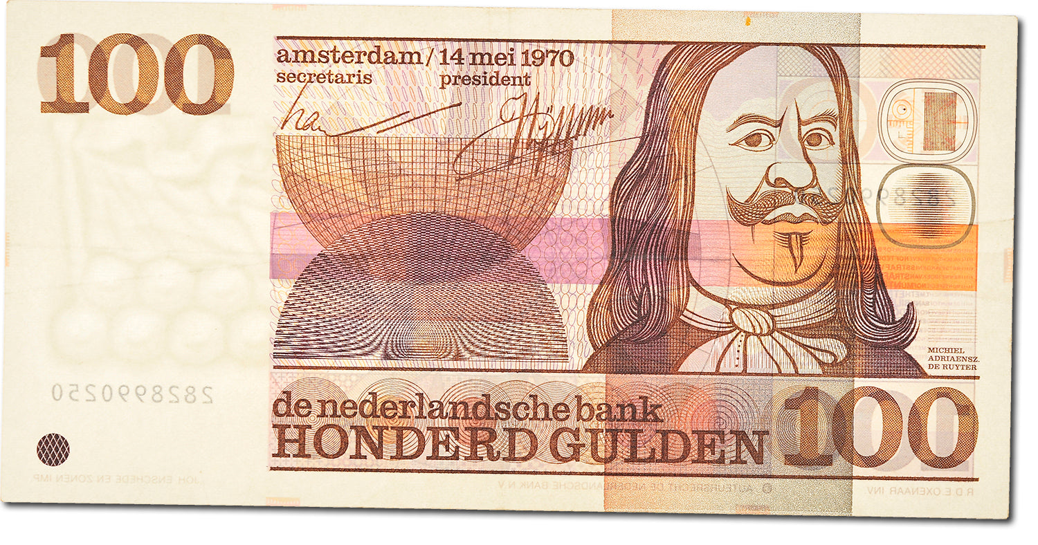 Banconote, Paesi Bassi, 100 Gulden, 1970, SPL-