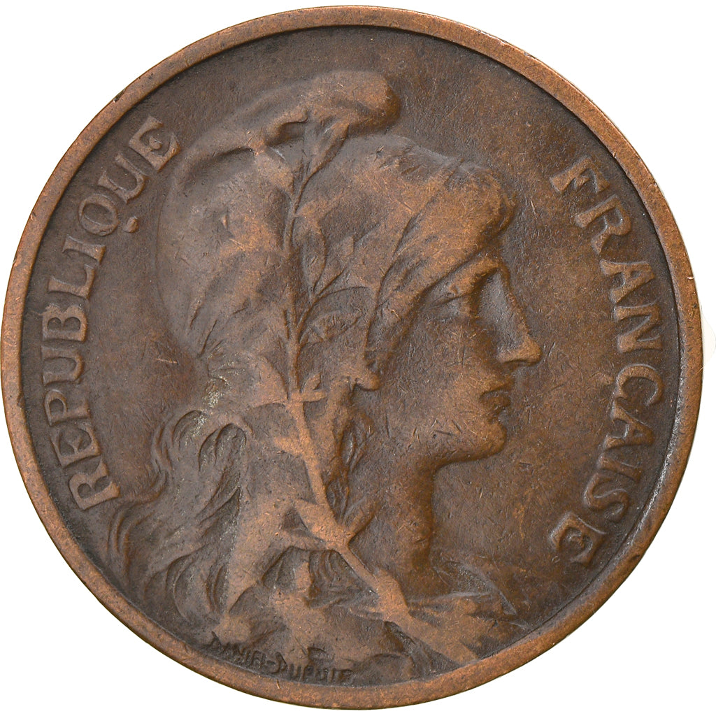 Coin, France, Dupuis, 5 Centimes, 1914, Paris, VF(30-35), Bronze, KM:842