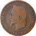 Munten, Frankrijk, Napoleon III, Napoléon III, 10 Centimes, 1864, Paris, ZG+