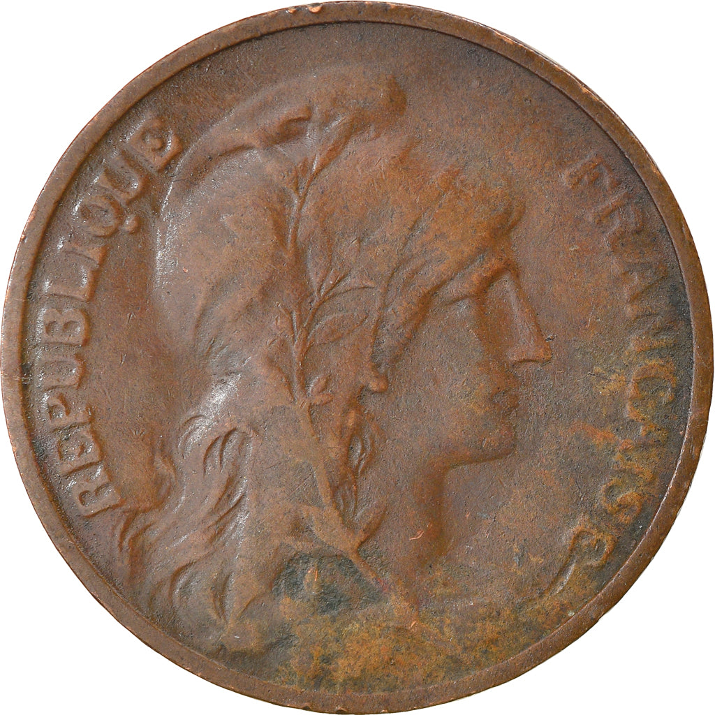 Monnaie, France, Dupuis, 5 Centimes, 1915, Paris, TB+, Bronze, Gadoury:165