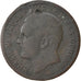 Coin, Serbia, Milan I, 10 Para, 1879, VF(20-25), Bronze, KM:8