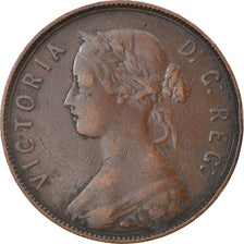 Coin, NEWFOUNDLAND, Large Cent, 1876, Royal Canadian Mint, VF(30-35), Bronze