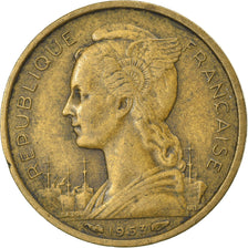 Coin, Madagascar, 10 Francs, 1953, Paris, VF(30-35), Aluminum-Bronze, KM:6