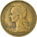 Coin, Madagascar, 10 Francs, 1953, Paris, VF(30-35), Aluminum-Bronze, KM:6