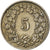 Moneta, Svizzera, 5 Rappen, 1951, Bern, BB, Rame-nichel, KM:26