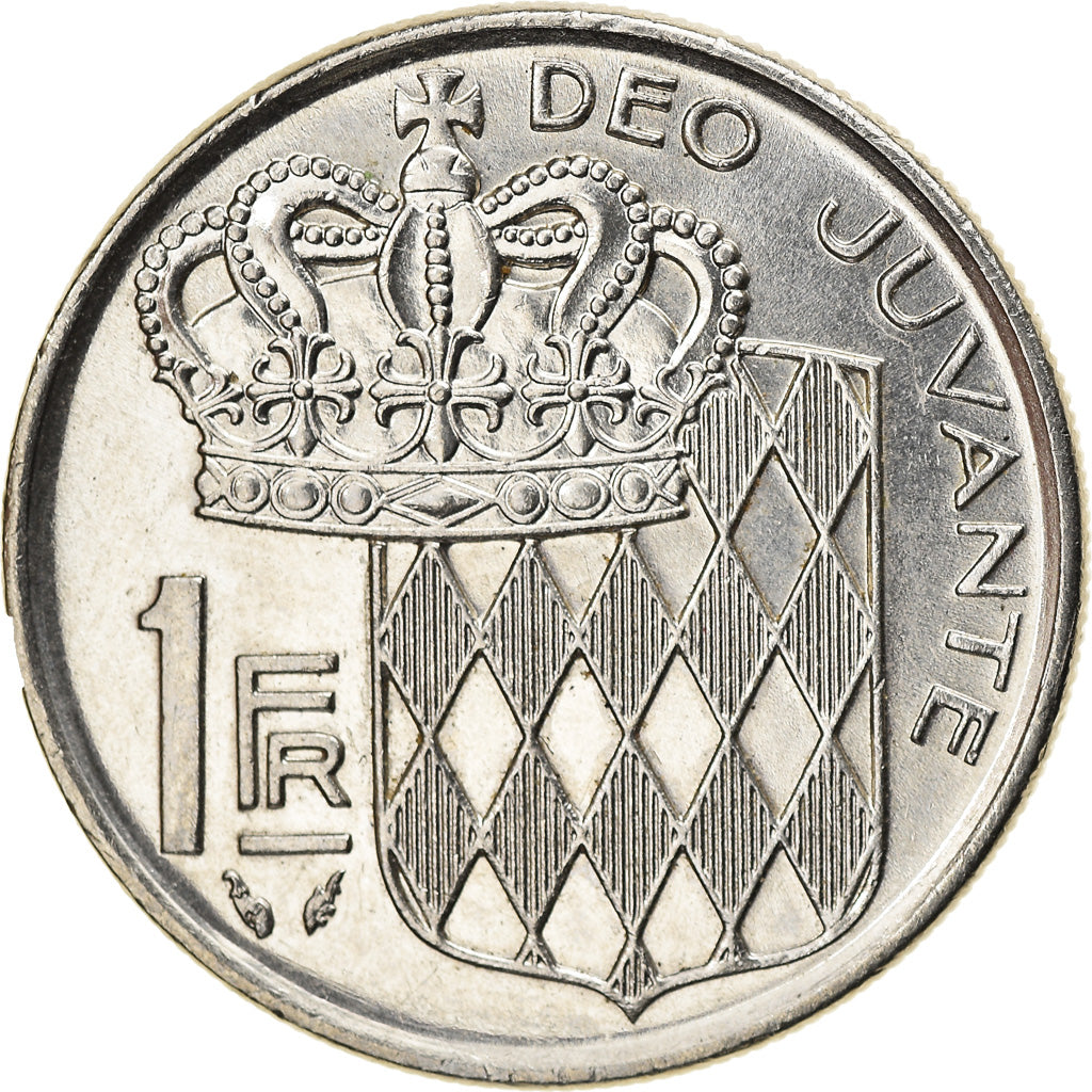 Coin, Monaco, Rainier III, Franc, 1978, AU(50-53), Nickel, KM:140