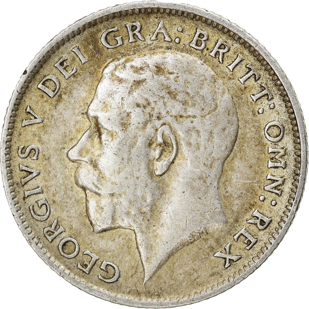 Coin, Great Britain, George V, 6 Pence, 1911, AU(50-53), Silver, KM:815