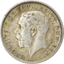 Coin, Great Britain, George V, 6 Pence, 1911, AU(50-53), Silver, KM:815