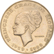 Coin, Monaco, Rainier III, 10 Francs, 1982, EF(40-45), Copper-Nickel-Aluminum