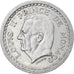 Munten, Monaco, Louis II, 2 Francs, 1943, FR+, Aluminium, KM:121, Gadoury:MC 133