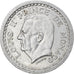 Moeda, Mónaco, Louis II, 2 Francs, 1943, VF(30-35), Alumínio, KM:121