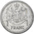 Moneta, Monaco, 1 Franc, Undated (1943), MB+, Alluminio, Gadoury:MC131