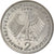 Moneda, ALEMANIA - REPÚBLICA FEDERAL, 2 Mark, 1969, Karlsruhe, MBC, Cobre -