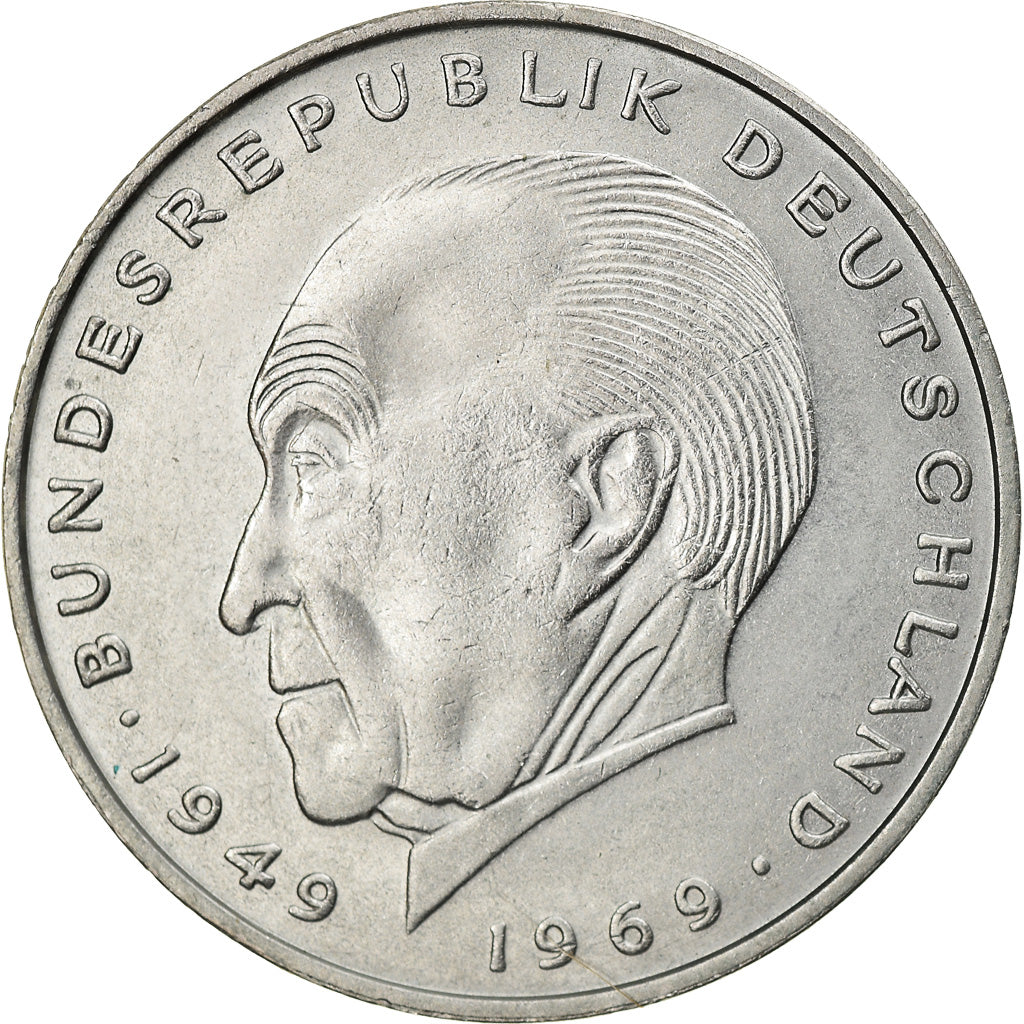 Coin, GERMANY - FEDERAL REPUBLIC, 2 Mark, 1971, Munich, EF(40-45), Copper-Nickel
