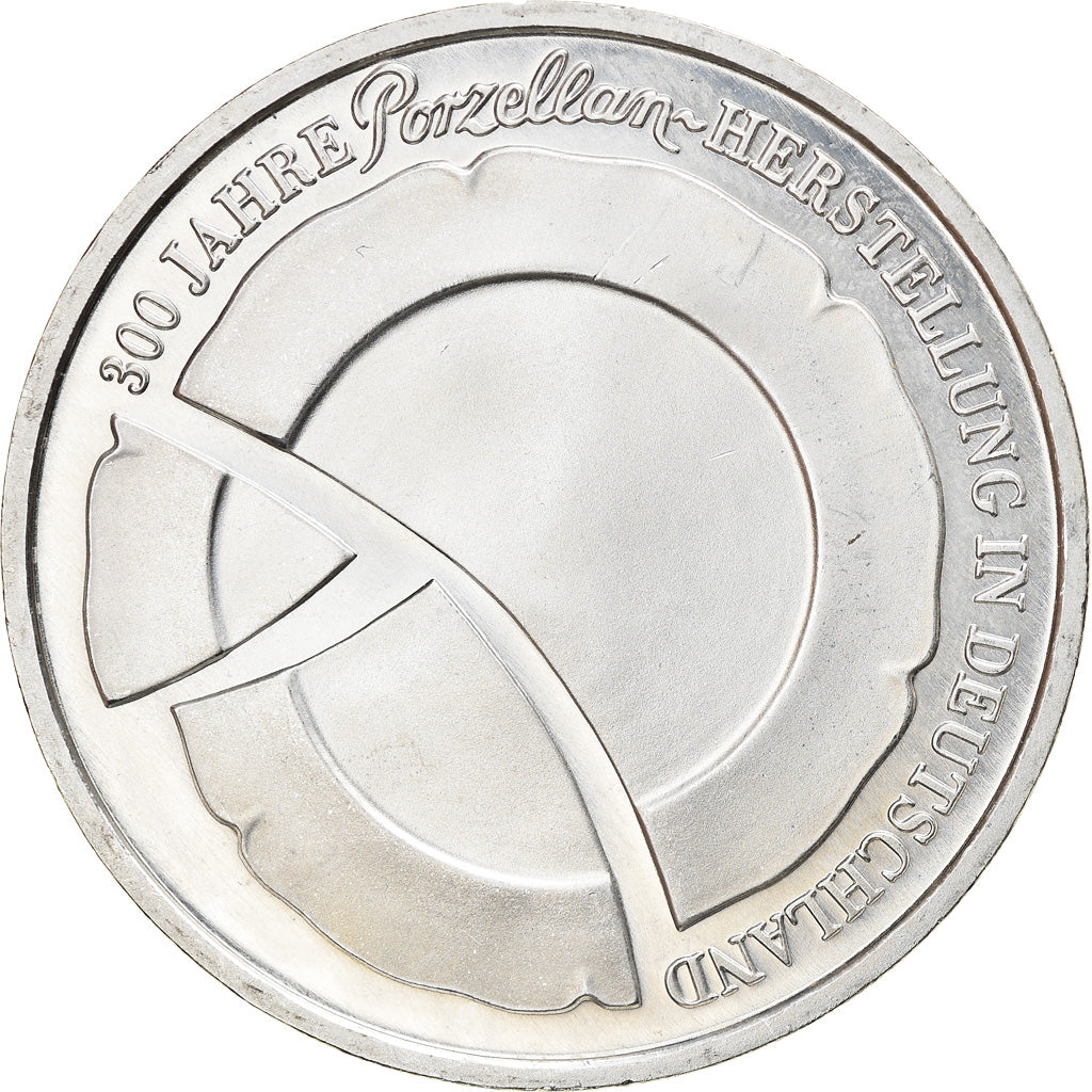 GERMANY - FEDERAL REPUBLIC, 10 Euro, Porcelain Manufacturing, 2010, Stuttgart