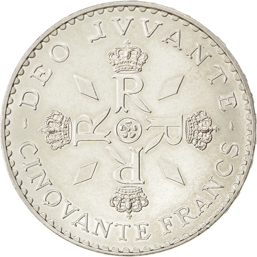 Monaco, Rainier III, 50 Francs 1974, KM 152.1