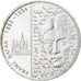 GERMANY - FEDERAL REPUBLIC, 10 Euro, 2008, Karlsruhe, MS(60-62), Silver, KM:271