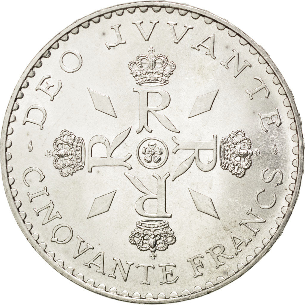 Monaco, Rainier III, 50 Francs 1974, KM 152.1