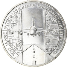 GERMANY - FEDERAL REPUBLIC, 10 Euro, Aerospace Expo, 2009, Munich, MS(63)