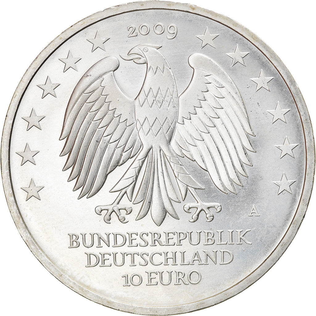 République fédérale allemande, 10 Euro, University of Leipzig, 2009, Berlin