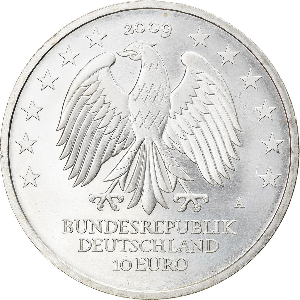 GERMANY - FEDERAL REPUBLIC, 10 Euro, University of Leipzig, 2009, Berlin