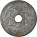 Coin, France, Lindauer, 20 Centimes, 1946, Beaumont le Roger, VF(30-35), Zinc