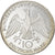 Moeda, ALEMANHA - REPÚBLICA FEDERAL, 10 Mark, 1972, Hambourg, AU(50-53), Prata
