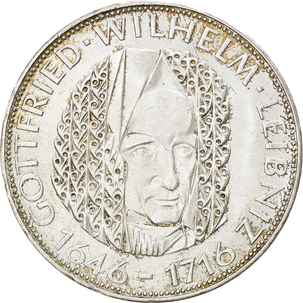 Coin, GERMANY - FEDERAL REPUBLIC, 5 Mark, 1966, Munich, Germany, AU(55-58)